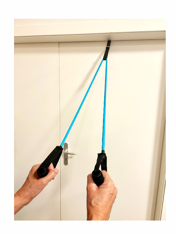 Sangle d'ancrage avec anneau pour porte