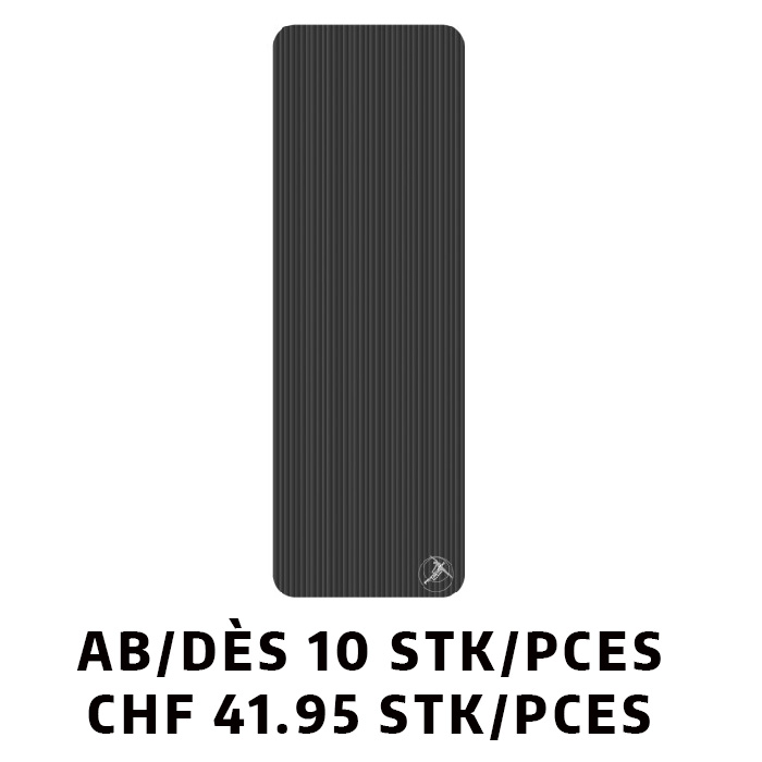 VistaGymMat Anthracite 180 dès 10 pièces