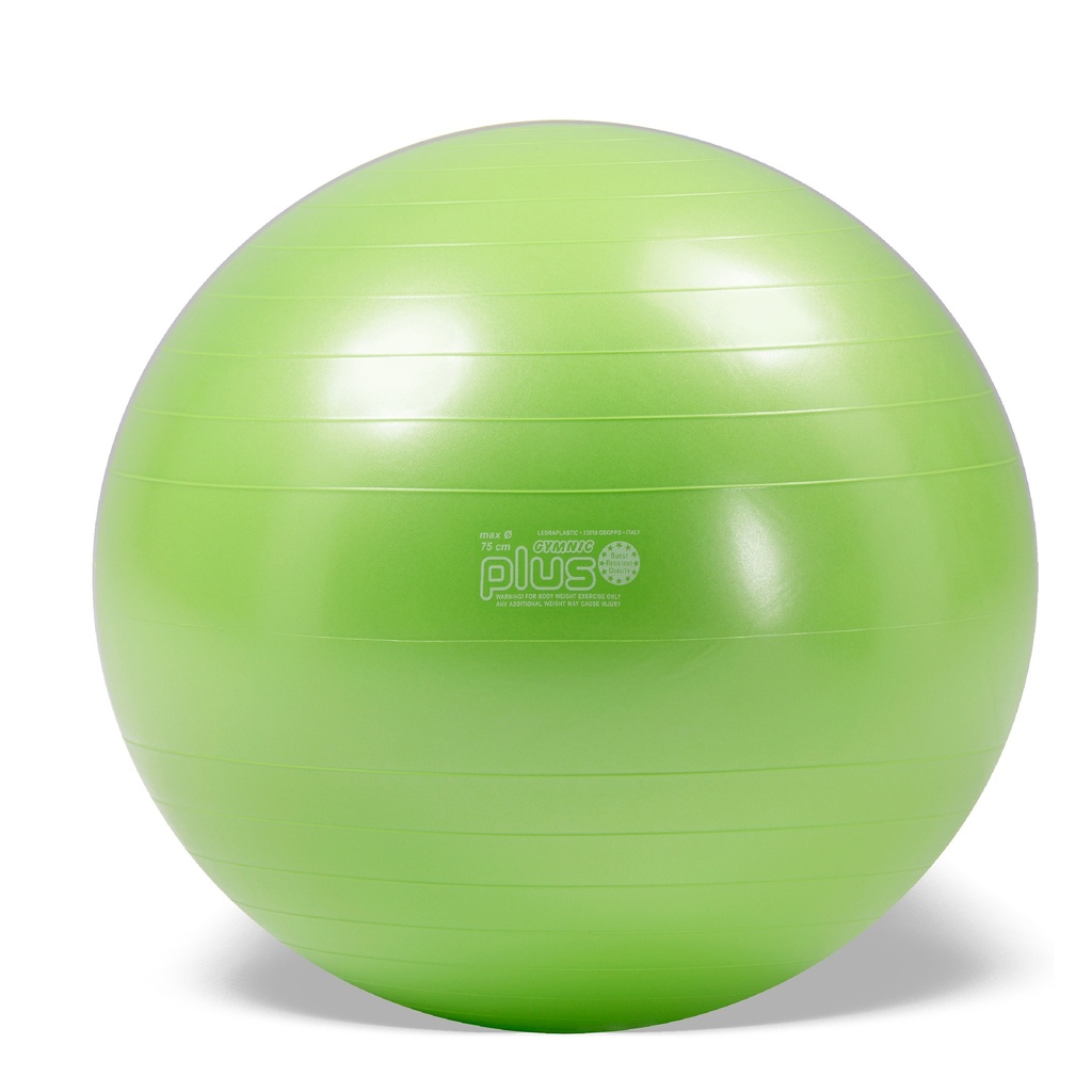 Ballon Gymnic Plus Ø75cm vert (modèle Expo)