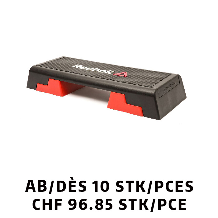 Step Reebok® original rouge/noir dès 10 pièces