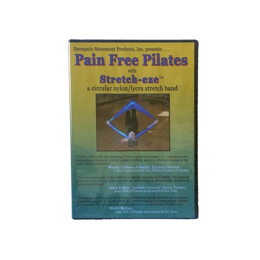 [3012] DVD &quot;Pain free Pilates with Stretch-eze®&quot; 