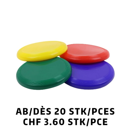 [Set9116] Frisbee dur Ø26cm dès 20 pièces