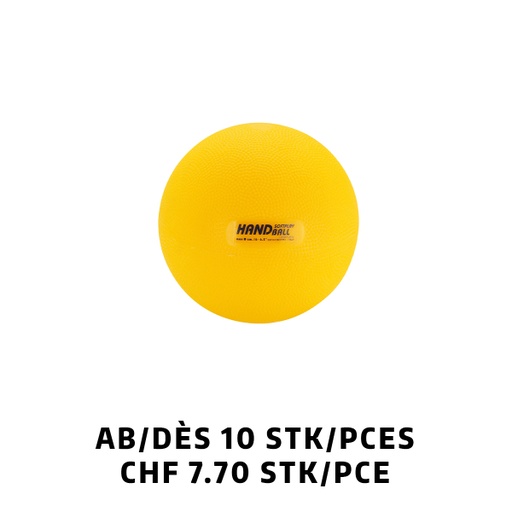 [Set82.10] Softplay Handball Ø 16 cm 180 g dès 10 pièces