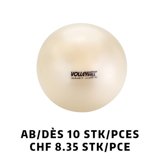 [Set82.11] Softplay Volleyball Ø21cm dès 10 pièces