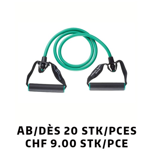 [Set8301] Fitcord GymTube Medium grün ab 20 Stück