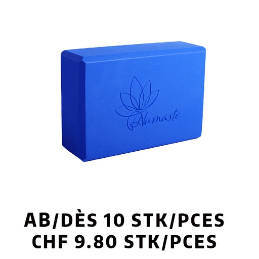 [Set8020] Bloc Yoga PETIT bleu dès 10 pièces