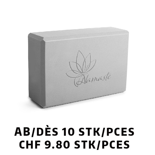 [Set8020G] Yoga Block grau ab 10 Stück