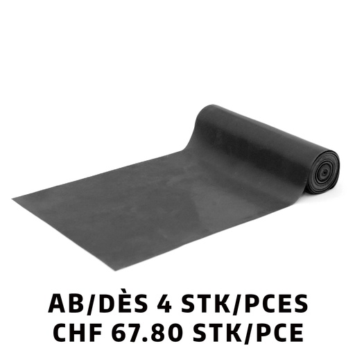 [Set32130] Latex Band Tridex® 25m Schwarz/Extra-Strong ab 4 Stück