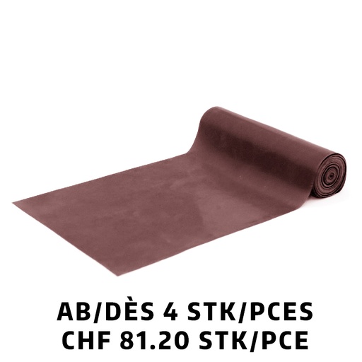 [Set32135] Bande en latex Tridex® 25m Bordeaux/Ultra-Strong dès 4 pièces