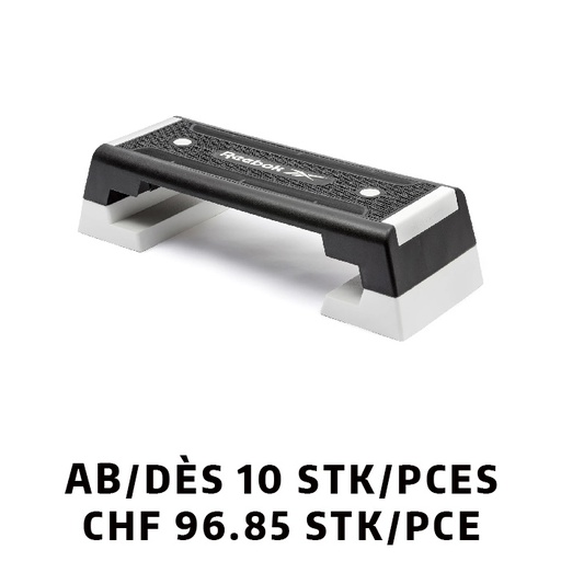 [Set2592] Step Reebok® original blanc/noir dès 10 pièces