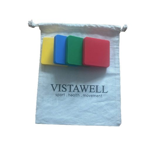 [80.98] Equilo – Gleichgewichtsquadrate (Set mit 4 Stück)