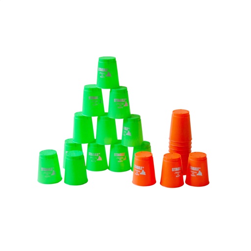 Stagile® set de 12 gobelets